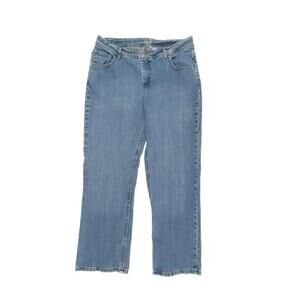 Riders by Lee Bootcut Women's size 16P Medium Wash Blue‎ Denim jeans